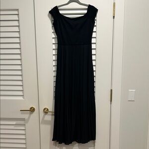 Alice + Olivia Elegant Black Evening Gown, Size 10